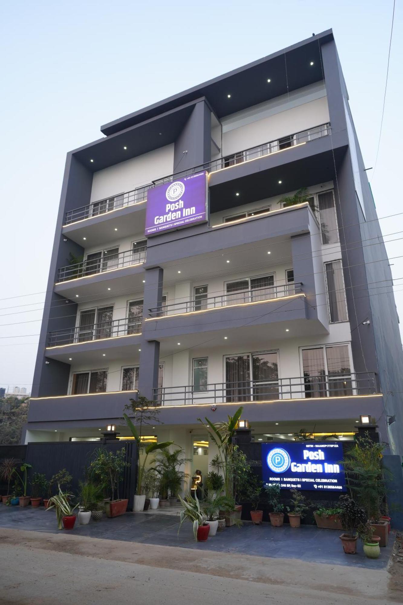 Posh Garden Inn Artemis Hospital Road グルガウン エクステリア 写真